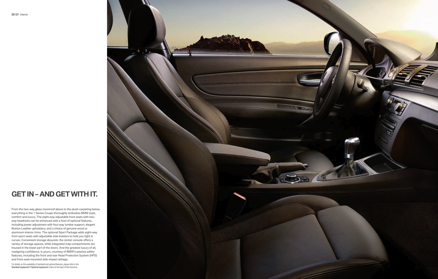 2011 BMW 1-Series Coupe Brochure Page 33